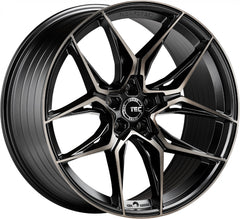 TEC Speedwheels GT9 schwarz-matt-frontpoliert shadow edition Alufelge 9x21 Zoll ET30 LK 5x112 ML66.6