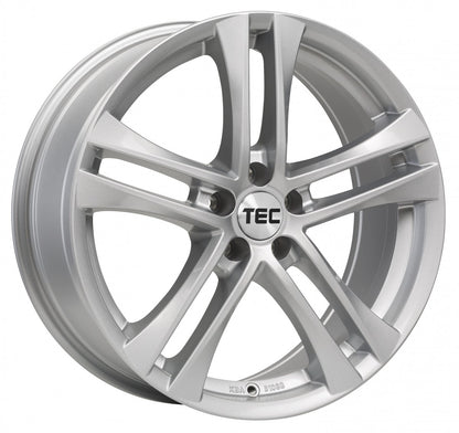 TEC Speedwheels AS4 brillant-silber 6.5x16 ET32 - LK5/114.3 ML72.5