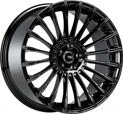TEC Speedwheels GT5 schwarz-glanz Alufelge 9.5x21 Zoll ET20 LK 5x112 ML66.6