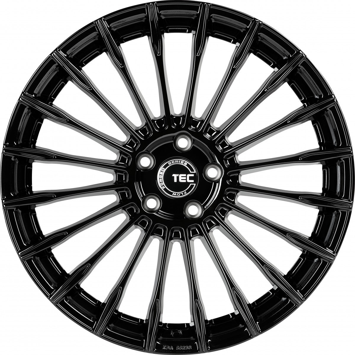 TEC Speedwheels GT5 schwarz-glanz Alufelge 9.5x21 Zoll ET20 LK 5x112 ML66.6 – Bild 2