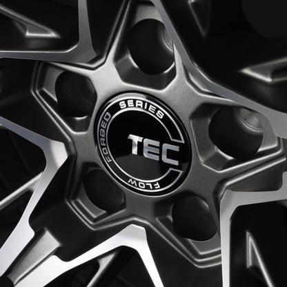 TEC Speedwheels GT9 gun metal-matt-frontpoliert Alufelge 9x19 Zoll ET25 LK 5x112 ML66.6 – Bild 5