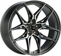 TEC Speedwheels GT9 gun metal-matt-frontpoliert Alufelge 8.5x20 Zoll ET35 LK 5x112 ML66.6