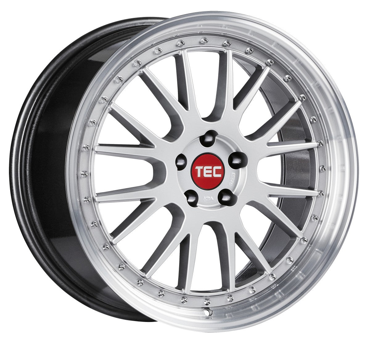 TEC Speedwheels GT EVO hyper-silber-hornpoliert 8.5x19 ET30 - LK5/120 ML72.6
