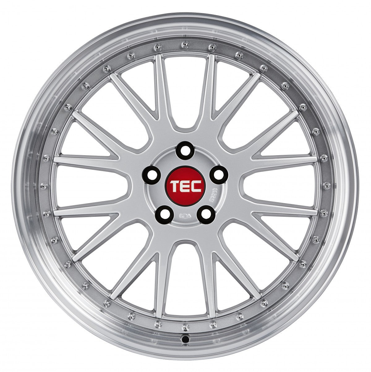 TEC Speedwheels GT EVO hyper-silber-hornpoliert 8.5x19 ET30 - LK5/120 ML72.6