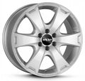 Oxxo Aventura silver Alufelge 7.5x17 Zoll ET38 LK 6x114.3 ML66.1