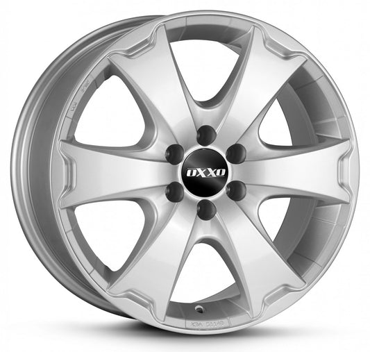 Oxxo Aventura silver 7.5x17 ET30 - LK6/139.7 ML106.1