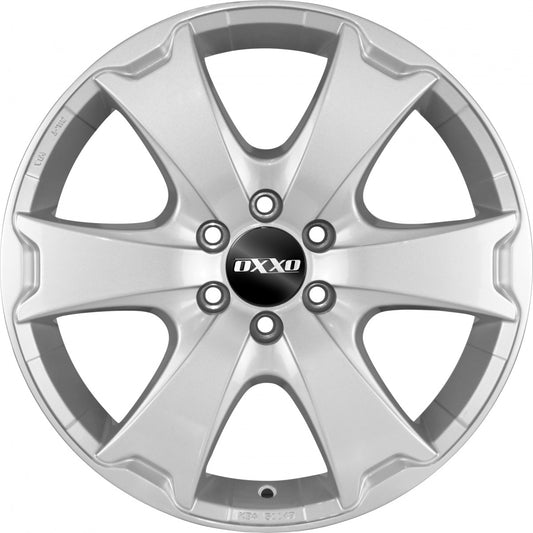 Oxxo Aventura silver 7.5x18 ET46 - LK6/139.7 ML93.1