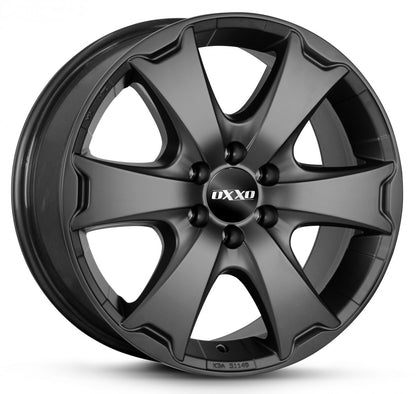 Oxxo Aventura matt black 7.5x17 ET25 - LK6/139.7 ML106.1