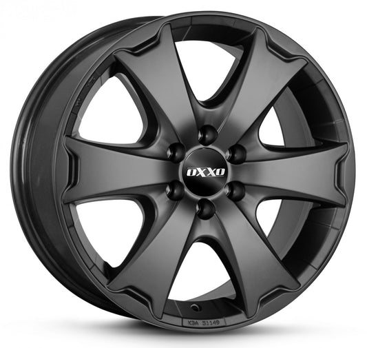 Oxxo Aventura matt black 7.5x18 ET30 - LK6/139.7 ML106.1