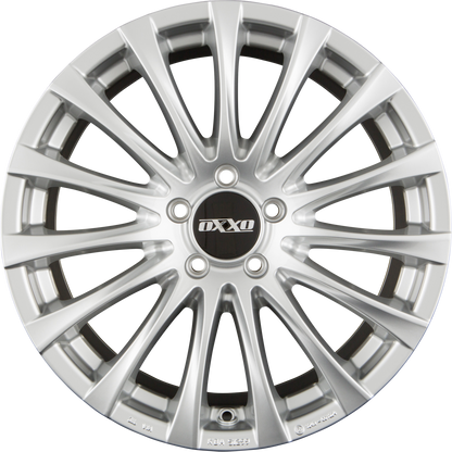 Oxxo Elan silver Alufelge 8.5x18 Zoll ET34.5 LK 5x112 ML66.6 – Bild 6