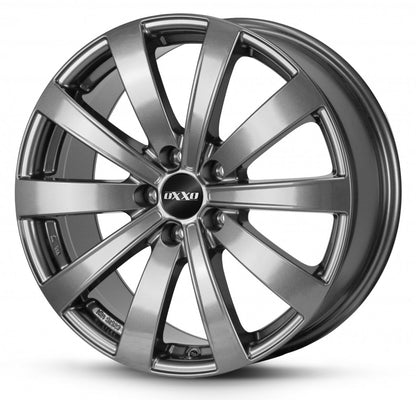 Oxxo Sentinel gunmetal 8x18 ET45 - LK5/112 ML66.6