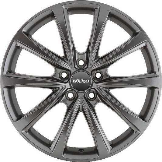 Oxxo Liberty gunmetal 6.5x16 ET43 - LK5/112 ML57.1