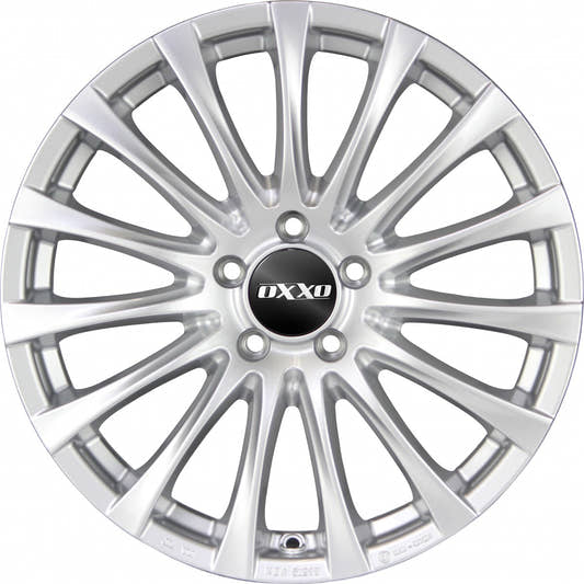 Oxxo Elan silver 6.5x16 ET44 - LK5/112 ML66.6