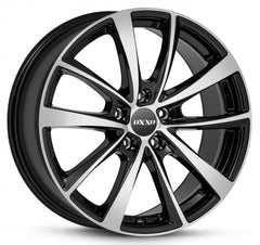 Oxxo Vidorra black / polished Alufelge 7.5x19 Zoll ET46 LK 5x114.3 ML72.6
