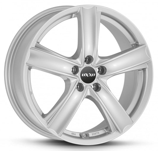 Oxxo Novel silver 7x17 ET48 - LK5/112 ML66.6