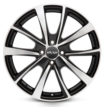 Oxxo Vidorra black / polished Alufelge 6.5x16 Zoll ET38 LK 4x108 ML67.1 – Bild 4