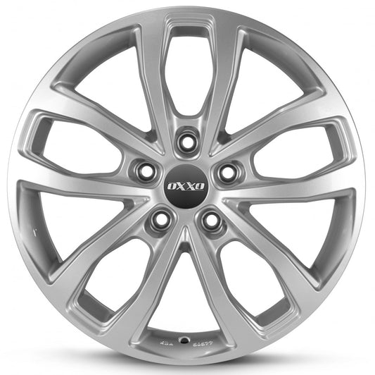 Oxxo Hyperion silver 6x16 ET50 - LK5/114.3 ML66.1