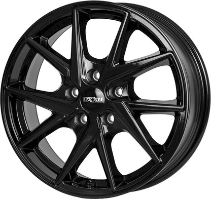Oxxo Crow black Alufelge 6x15 Zoll ET35 LK 4x108 ML67.1 – Bild 3