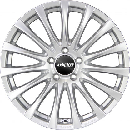 Oxxo Elan silver 9x19 ET30 - LK5/112 ML66.6