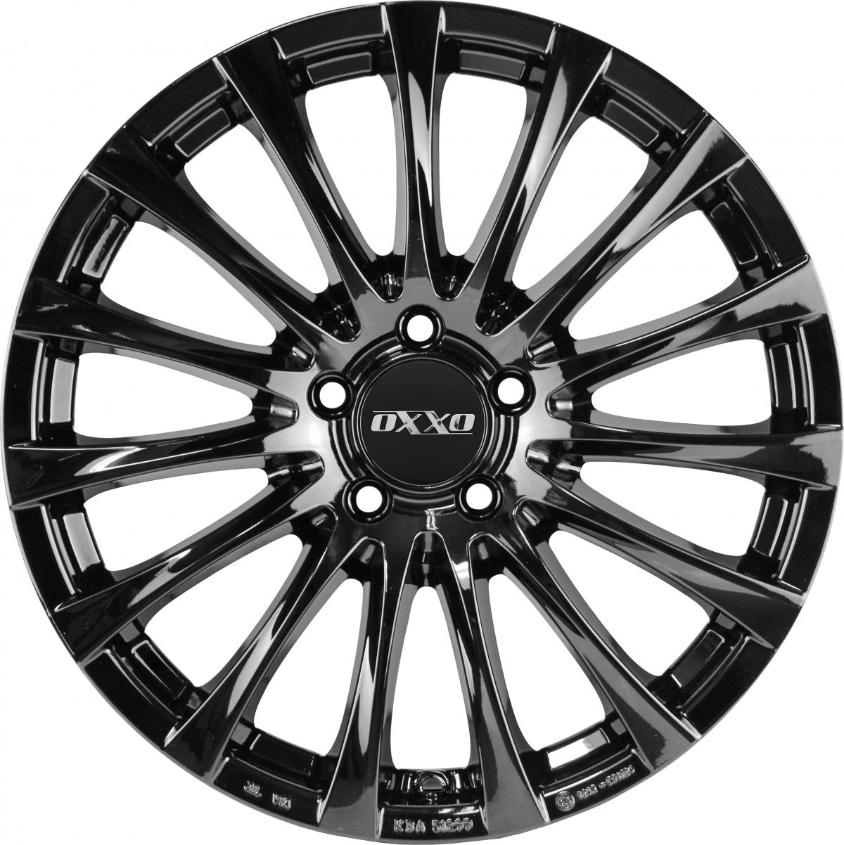 Oxxo Elan black 8x18 ET41.1 - LK5/112 ML66.6