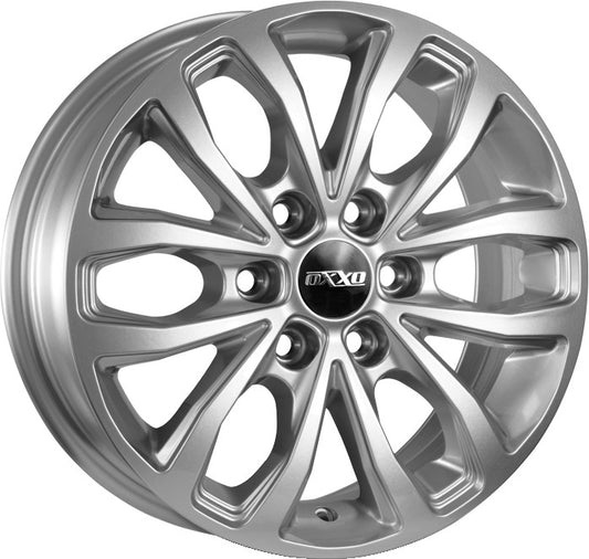 Oxxo Hyperion 6 silver 6.5x17 ET50 - LK6/120 ML74.6