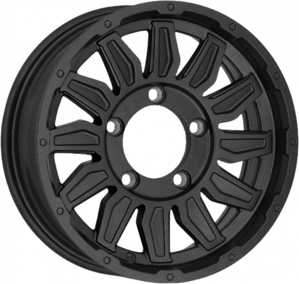 Oxxo Forrest matt black 5.5x15 ET5 - LK5/139.7 ML108.1