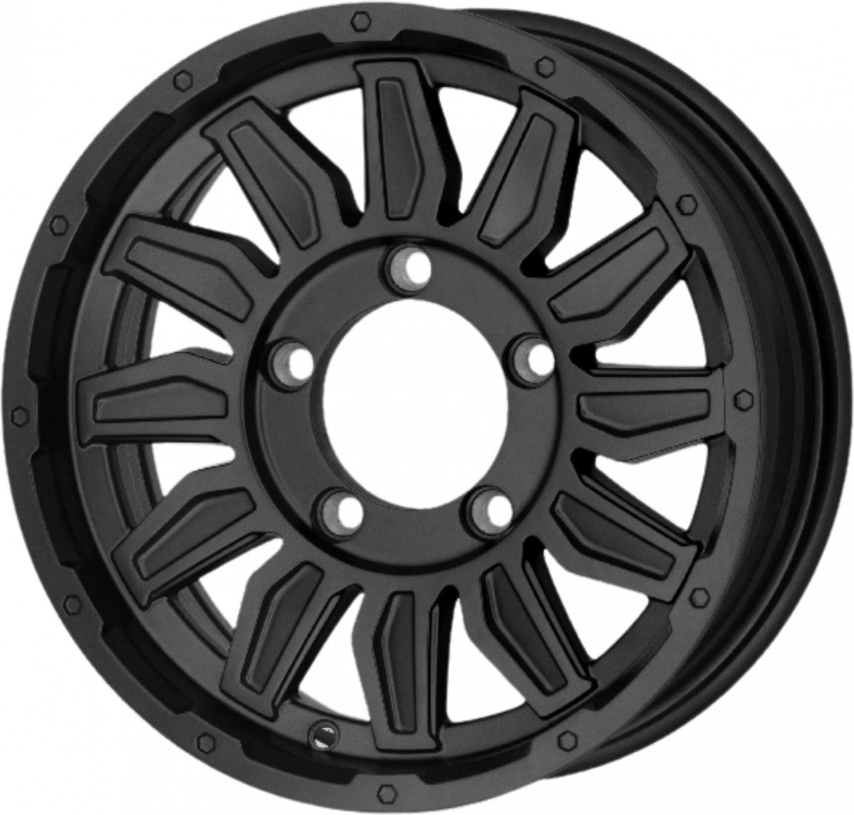 Oxxo Forrest matt black 5.5x15 ET5 - LK5/139.7 ML108.1