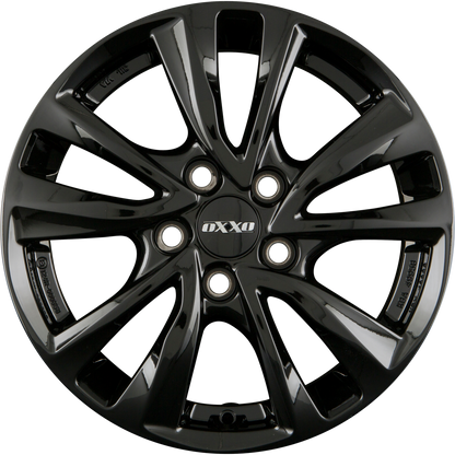 Oxxo Oberon 5 black Alufelge 7x18 Zoll ET55 LK 5x114.3 ML56.1 – Bild 4