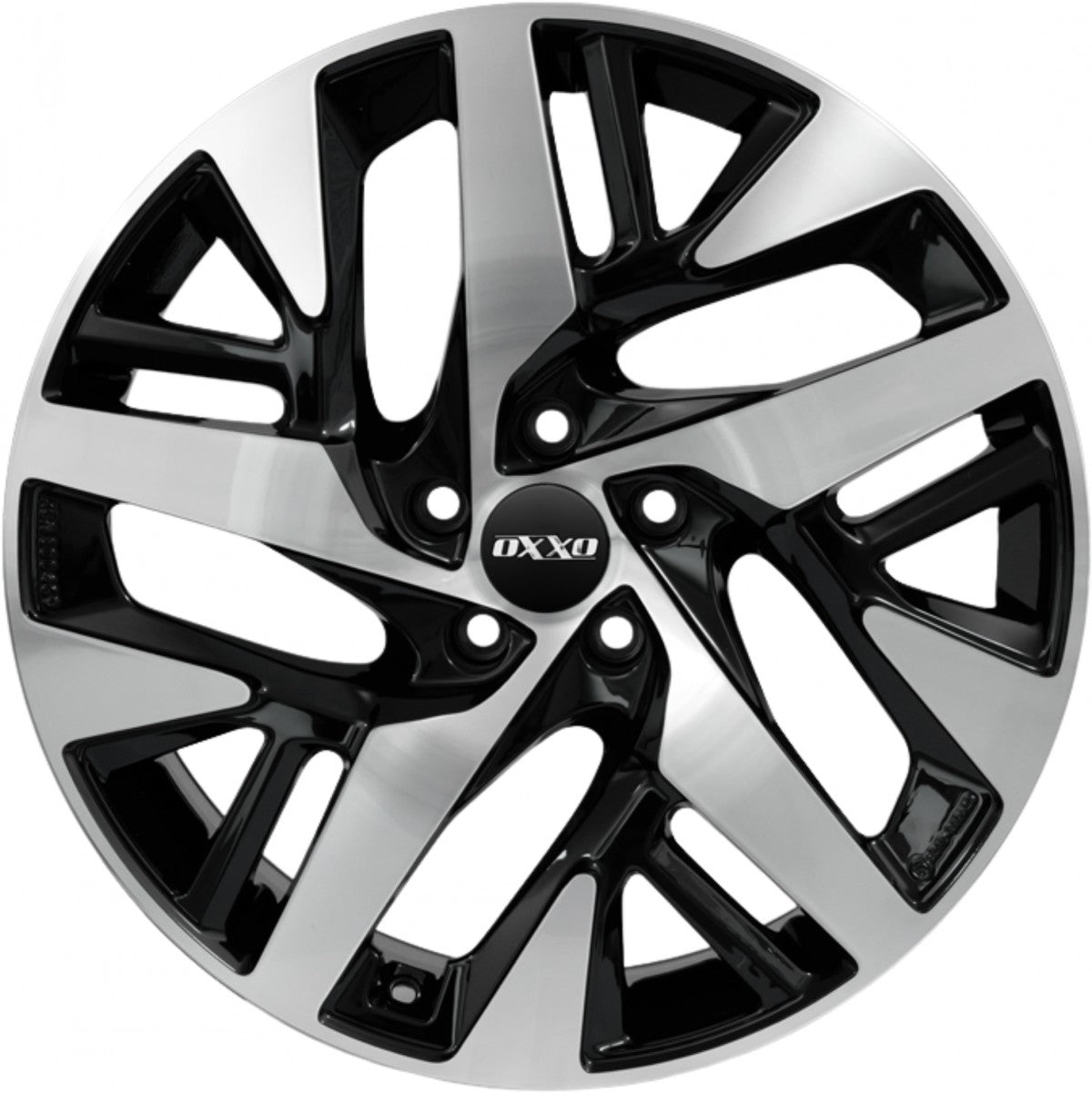 Oxxo Pulse Pro black / polished 8x19 ET30 - LK5/112 ML60.1