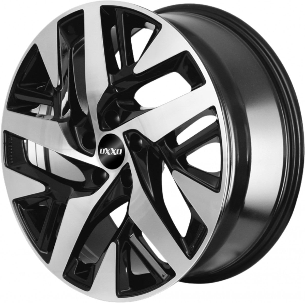 Oxxo Pulse Pro black / polished 8x19 ET30 - LK5/112 ML60.1