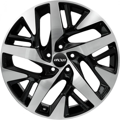Oxxo Pulse Pro black / polished 8x19 ET45 - LK5/112 ML57.1