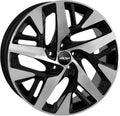 Oxxo Pulse Pro black / polished Alufelge 8.5x19 Zoll ET35.5 LK 5x112 ML66.6