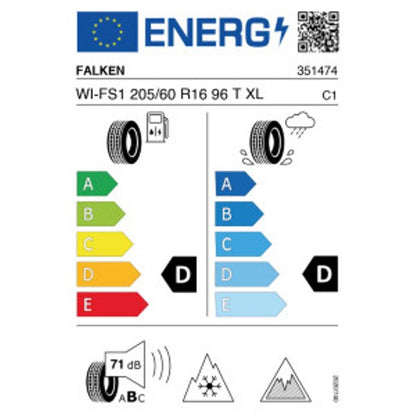 Falken Winterpeak F-Snow 1 205/60 R16 96T – Bild 2