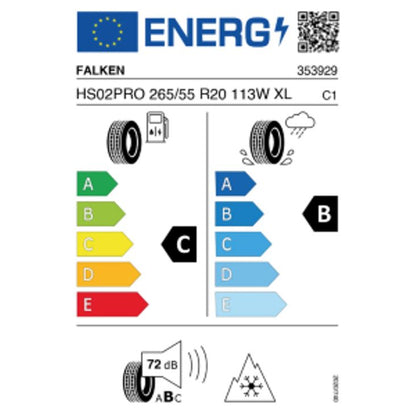 Falken Eurowinter HS02 PRO XL 3PMSF 265/55 R20 113W – Bild 2