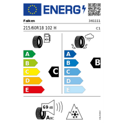 Falken Euro All Season AS220 XL 3PMSF 215/60 R18 102H – Bild 2