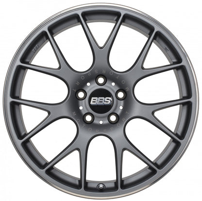 BBS CH-R titan matt Alufelge 9.5x19 Zoll ET35 LK 5x120 ML82 – Bild 2