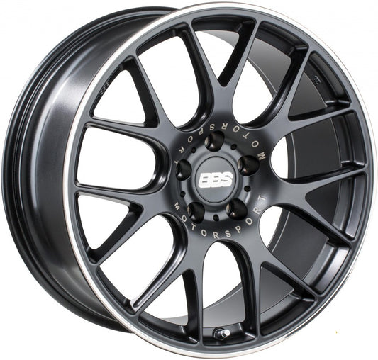 BBS CH-R schwarz matt 8.5x19 ET40 - LK5/112 ML82