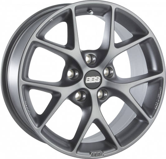 BBS SR himalaya-grau matt 7x16 ET36 - LK5/115 ML70.2