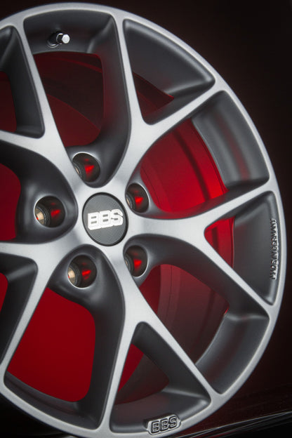 BBS SR himalaya-grau matt Alufelge 8x18 Zoll ET50 LK 5x114.3 ML82 – Bild 4