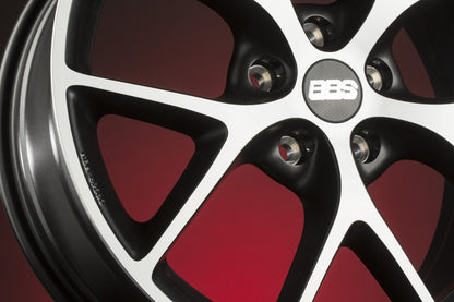 BBS SR vulcano grau diamantgedreht 7.5x17 ET35 - LK5/112 ML82