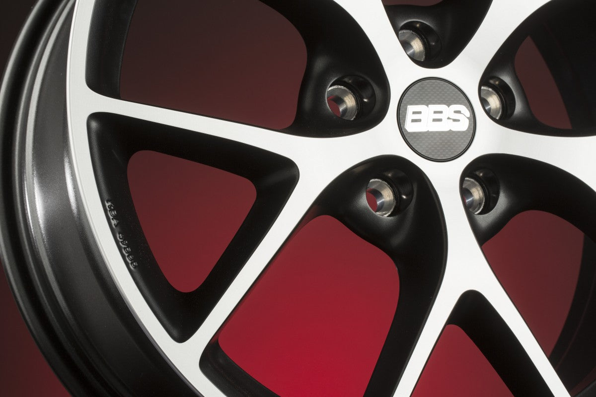 BBS SR vulcano grau diamantgedreht 8x18 ET48 - LK5/100 ML70