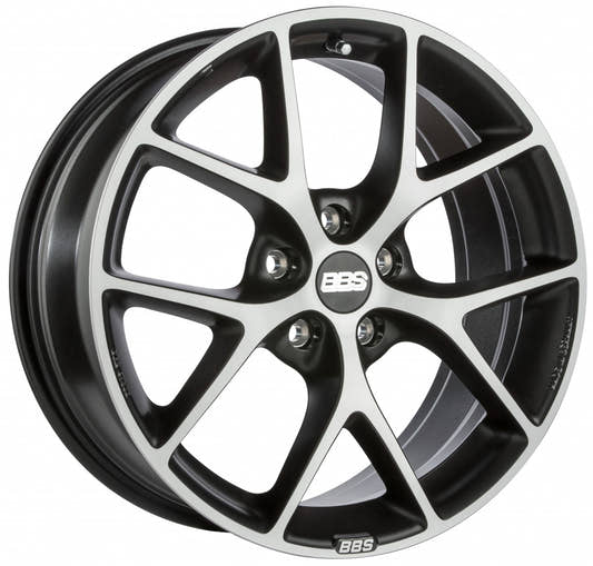 BBS SR vulcano grau diamantgedreht 7.5x17 ET48 - LK5/100 ML70