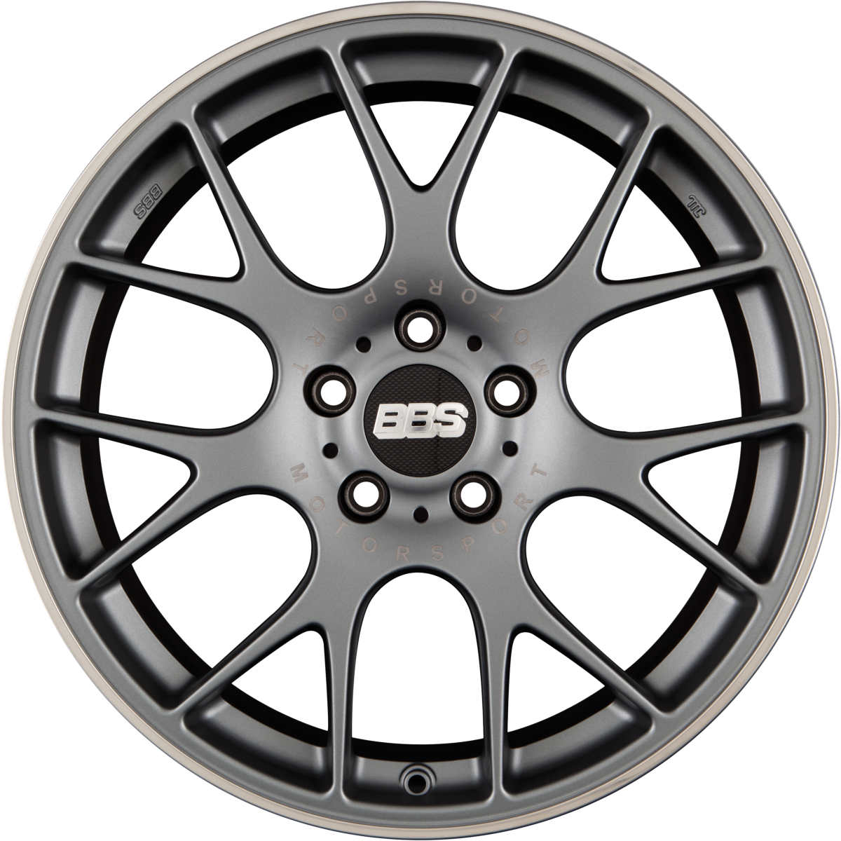 BBS CH-R titan matt - DS10 Alufelge 9.5x19 Zoll ET25 LK 5x120 ML72.5 – Bild 6