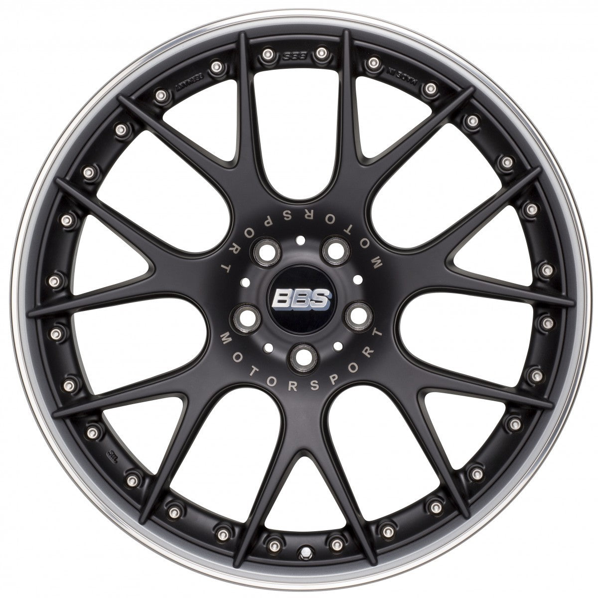 BBS CH-RII schwarz matt - DS10 9.5x21 ET23 - LK5/112 ML66.5