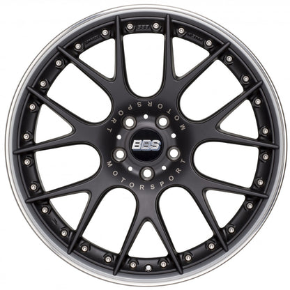 BBS CH-RII schwarz matt - DS10 9.5x21 ET23 - LK5/112 ML66.5