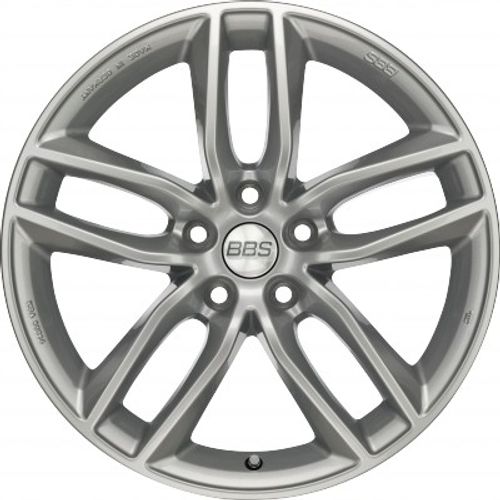BBS SX brillantsilber Alufelge 8x18 Zoll ET35 LK 5x112 ML82 – Bild 2