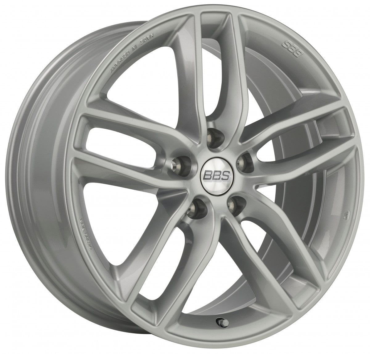 BBS SX brillantsilber 7.5x17 ET45 - LK5/112 ML82