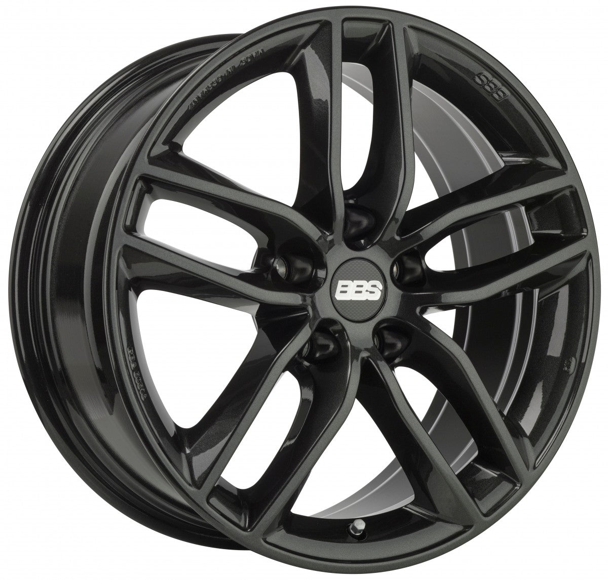BBS SX kristall-schwarz Alufelge 8.5x19 Zoll ET46 LK 5x112 ML82