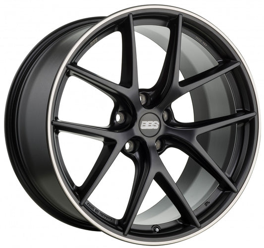 BBS CI-R schwarz matt 8.5x19 ET45 - LK5/112 ML82