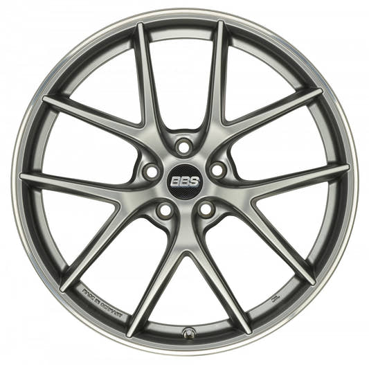 BBS CI-R platinum silber 10.5x20 ET39 - LK5/114.3 ML82